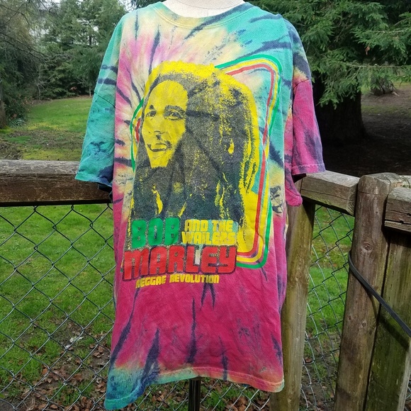 Zion Rootswear Other - Bob Marley tie dye tee shirt